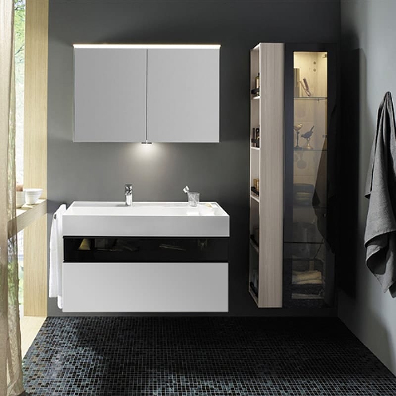 Тумба с раковиной Burgbad Yumo 100 SFKL102 F3193 G0179 C0001*1