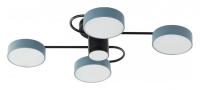 Потолочная люстра Arte Milano Ferrara 253039/4+1 Bk/Gr