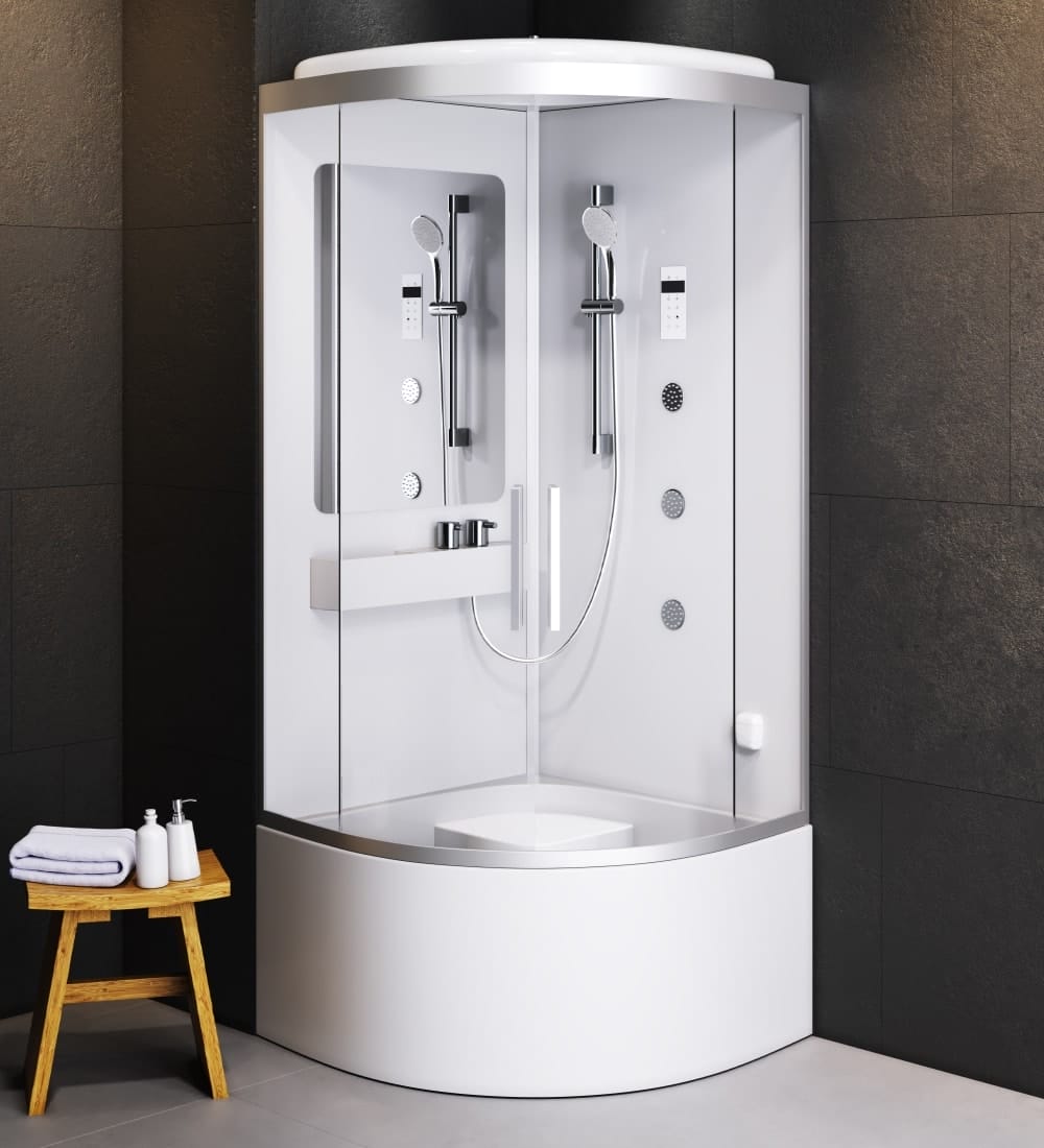 Душевая кабина AM.PM Like Deep W80C-020A-090MTA с гидромассажем