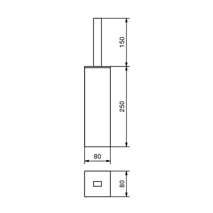 Ершик подвесной Fantini Linea 92 02 7746