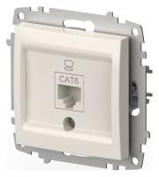 Розетка Ethernet RJ-45 без рамки Elbi Eleсtriс Zena Vega 609-010200-247