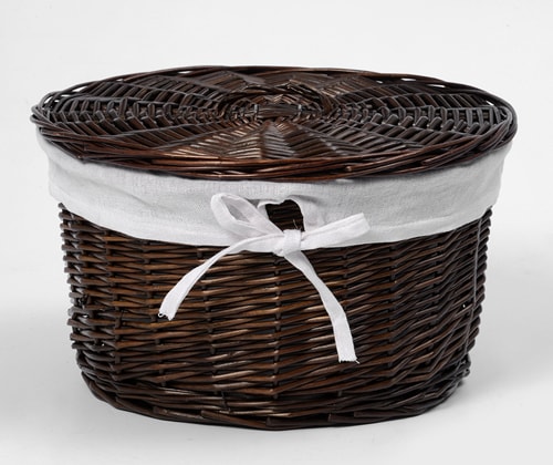 Корзина для белья с крышкой WasserKRAFT Donau WB-530-L