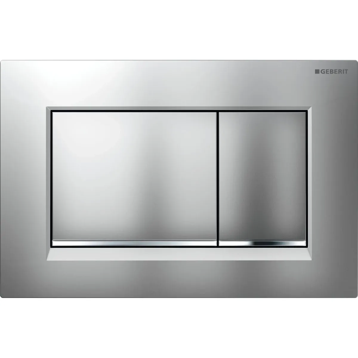 Инсталляция для унитаза Geberit Duofix Sigma 30 111.300.00.5 + 111.815.00.1 + 115.883.KN.1 с кнопкой смыва, матовый хром/хром/матовый хром