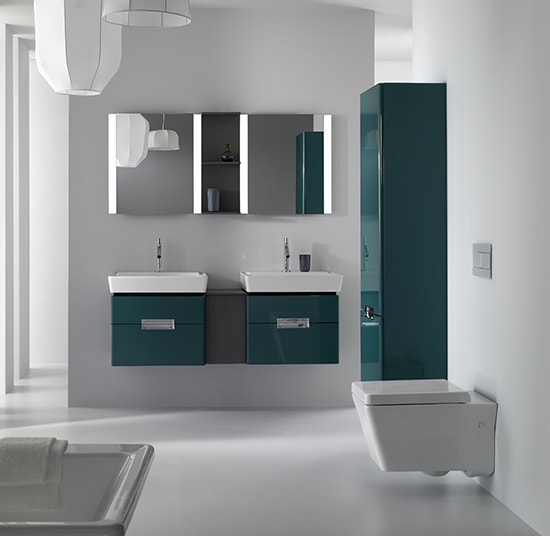 Тумба под раковину Jacob Delafon Reve 57 EB1134-G1C Белый Блестящий Лак