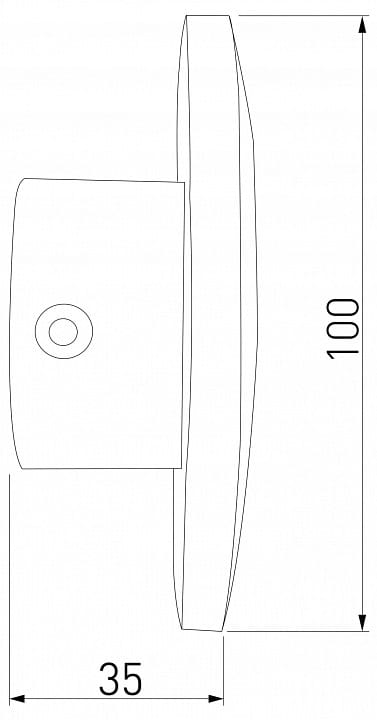 Накладной светильник Elektrostandard Mini Disc a061712