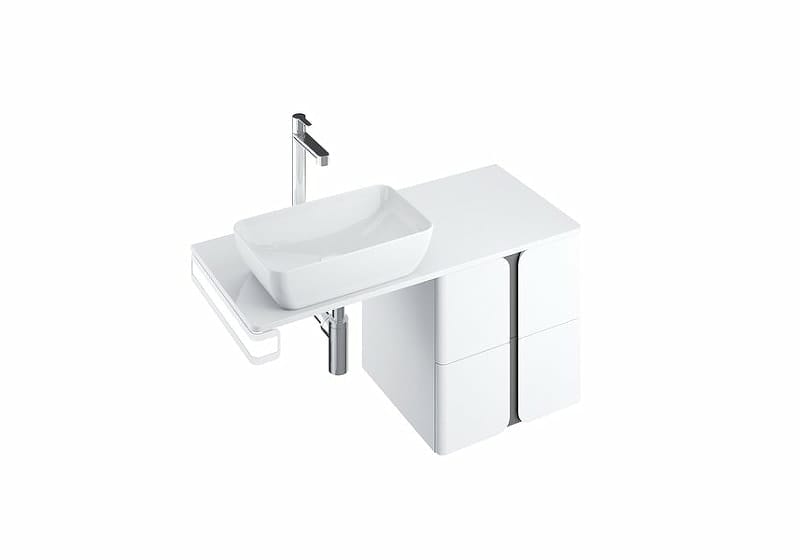 Тумба под раковину Ravak SD Balance 50 X000001365 белый/графит