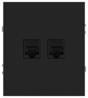 Розетка двойная Ethernet RJ-45 без рамки Эра Arktik Б0070488