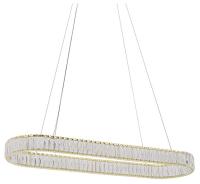 Подвесной светильник Newport CRYSTAL 8242N/100 oval mat.gold