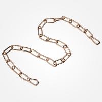 Подвес Eurosvet 10300 10301 цепь длиной 1 метр с 2 карабинами золото арт 73024