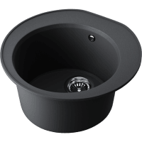 Кухонная мойка Omoikiri Miya 50-R 4993502 черная матовая