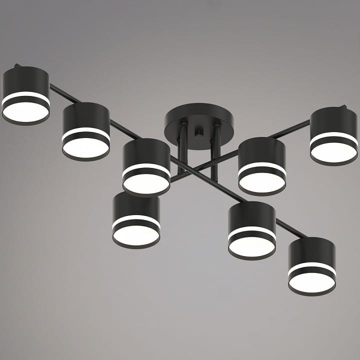 Люстра на штанге Reluce 79730 79730-0.3-08 GX53 BK