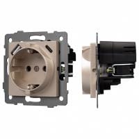Розетка с заземлением и 2хUSB type A и C, без рамки Arlight SCT 049832