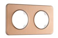 Рамка на 2 поста Arte Milano am-502.07 502.07-2.brown