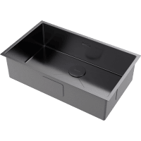 Кухонная мойка Omoikiri Taki 74-U/IF 4993498 вороненая сталь