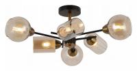 Люстра на штанге ILLUMICO IL8243-6COU-79 BK GD
