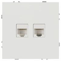 Розетка двойная Ethernet RJ-45 без рамки Эра Galaxy 15-3108-01