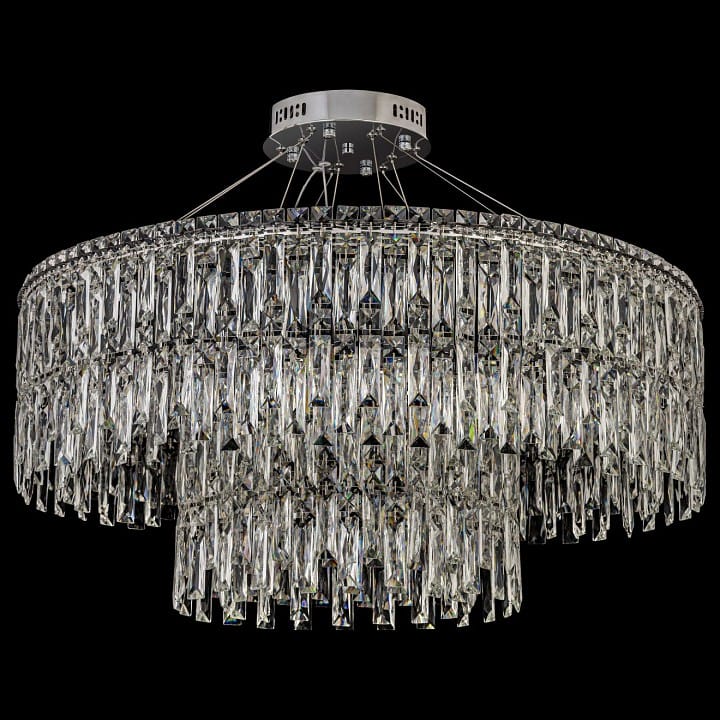 Подвесная люстра Arti Lampadari Ovindoli Nickel Ovindoli L 1.5.80+40.100 N
