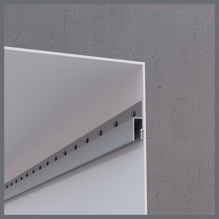 Профиль для контурной подсветки натяжного потолка Apeyron Electrics  08-61