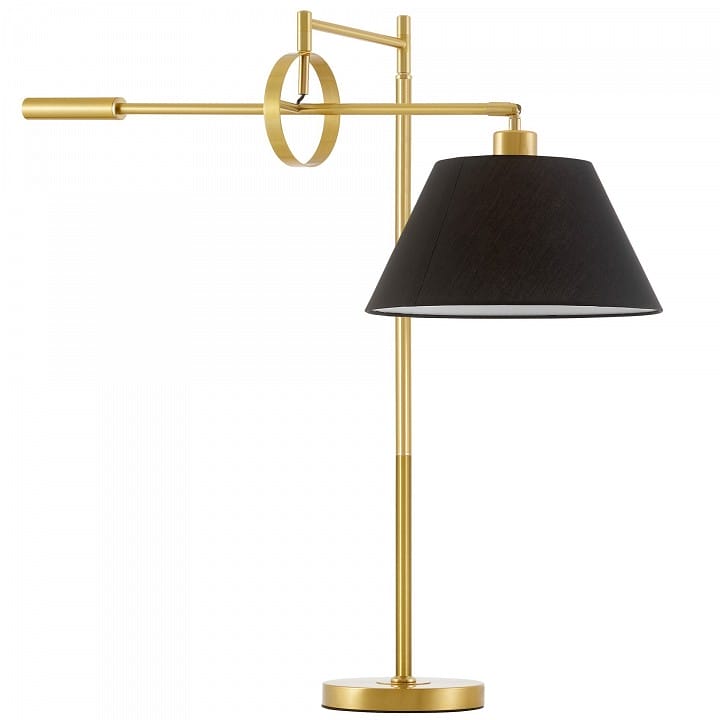Настольная лампа декоративная LUMINA DECO 1124 LDT 1124 MD+BK