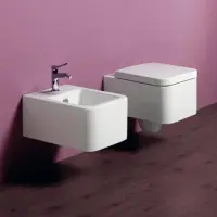 Унитаз подвесной Simas Flow FL63bi rimless безободковый, белый