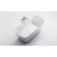 Ванна из литьевого мрамора Astra-Form Антарес 01010019 160x75 см, отдельностоящая, белый