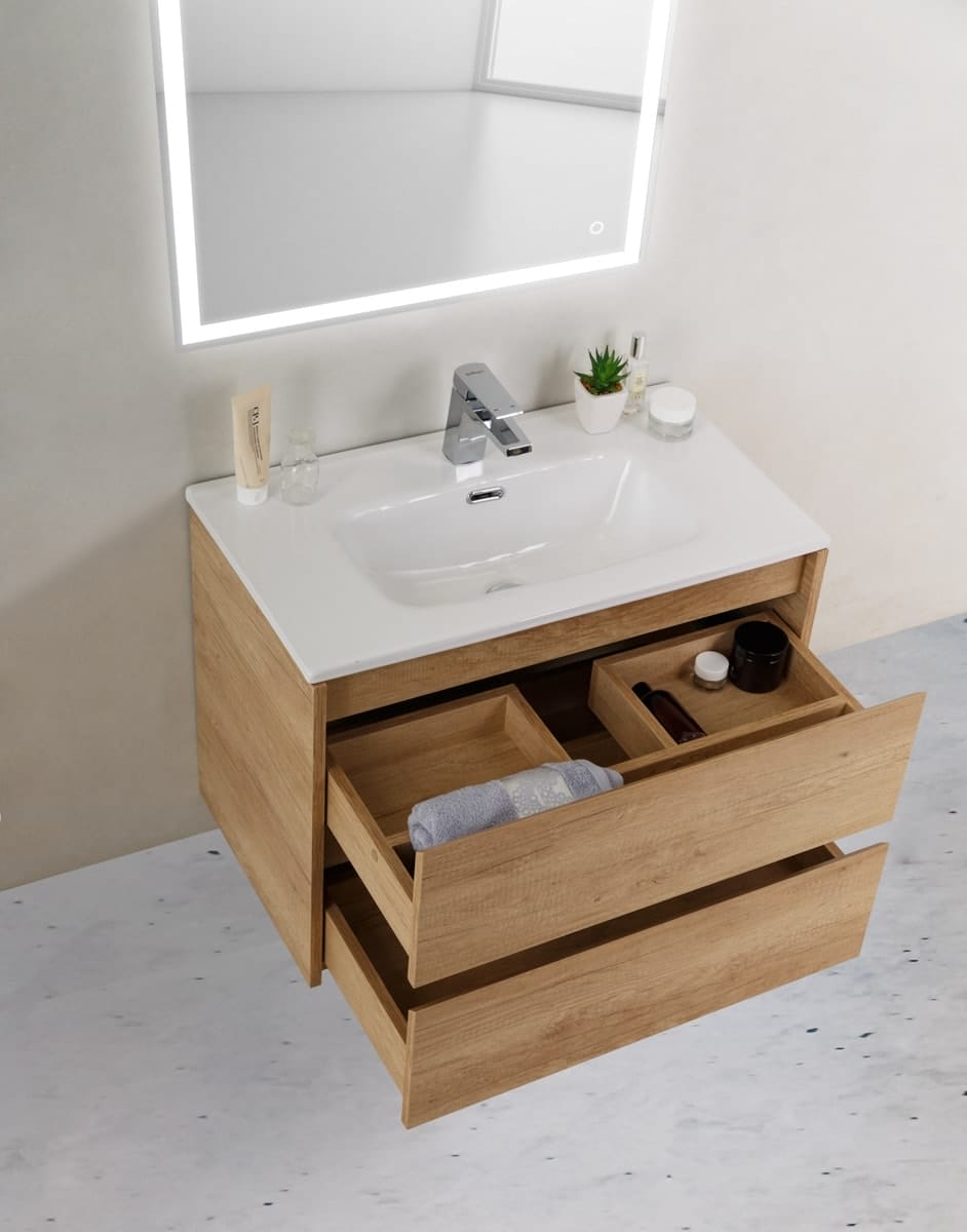 Тумба под раковину BelBagno KRAFT 39-700/390-2C-SO-RNN Rovere Nebrasca Nature