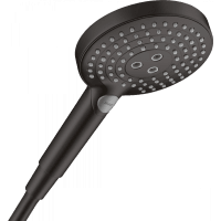 Лейка для душа hansgrohe Raindance Select S 120 3jet EcoSmart 26531670 9 л/мин матовый черный