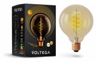 Лампа светодиодная Voltega шар (Globe) E27 4Вт 2000K 7076