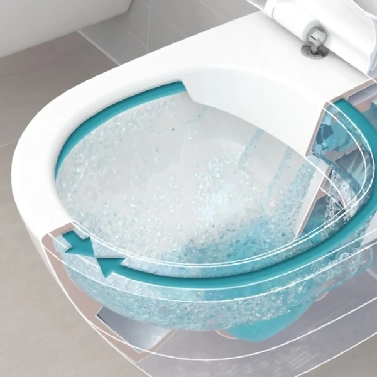 Унитаз подвесной Villeroy & Boch O.Novo 5660R001 безободковый, альпийский белый