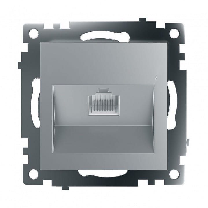 Розетка Ethernet RJ-45 без рамки Stekker Катрин 39585