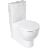 Унитаз-компакт Kirovit Олимп 4620008198873 безободковый, с сиденьем микролифт, белый