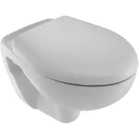 Унитаз подвесной Jacob Delafon Brive E4345G-00 + E4357G-00 с сиденьем, белый