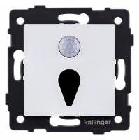 Заглушка для поста с подсветкой, без рамки Kollinger  REA-044WH