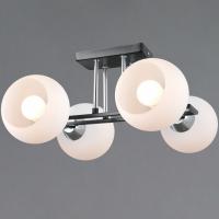 Потолочная люстра ILLUMICO TRENTO IL0791-4CSQ-25 BK CR TRENTO