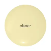 Накладка на слив для раковины Abber AC0014MY желтая матовая