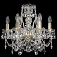 Подвесная люстра Bohemia Ivele Crystal 1411 1411/6/141/G