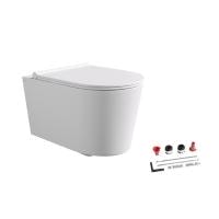 Подвесной унитаз Alice Form 22300109SET с крышкой-сиденьем белый матовый
