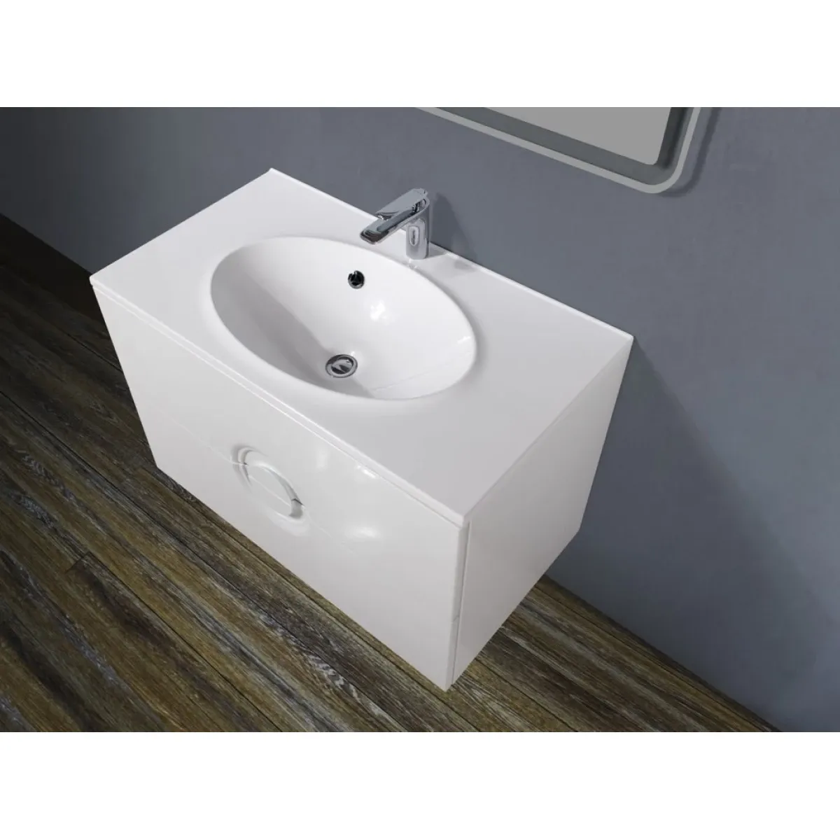 Раковина 90x50 см BelBagno Onda BB900/500-LV-MR-OND