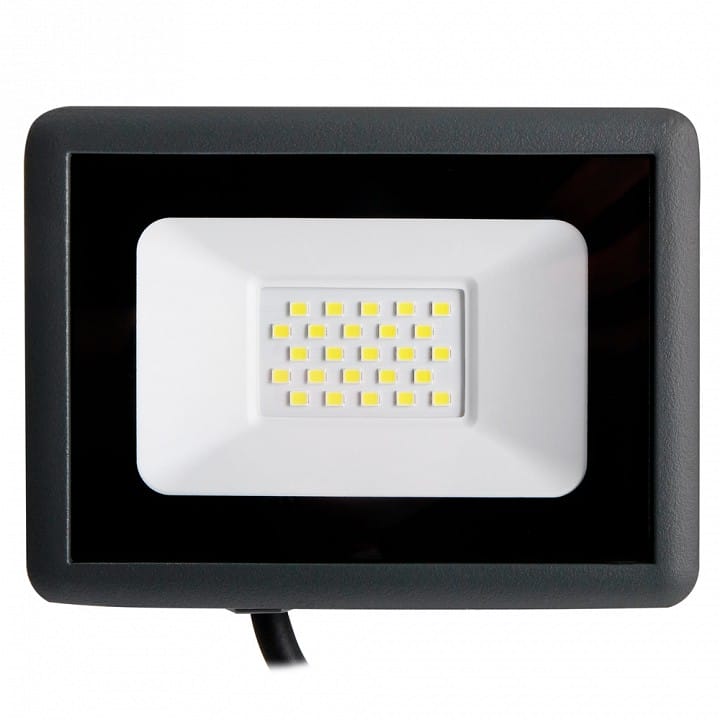 Настенно-потолочный прожектор Jazzway  СДО-10 20w 6500K GR IP65
