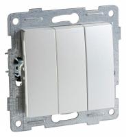 Выключатель трехклавишный без рамки Gusi Electric UGRA С11В3-028