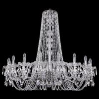 Подвесная люстра Bohemia Ivele Crystal 1402 1402/18/400/h-105/Ni