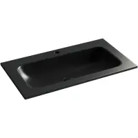 Раковина Ceramica Nova Grace CN7012MB 81x45,7 см, накладная, черный матовый