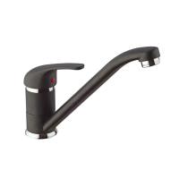 Смеситель для кухни Paini Jolly 6944573Z1KM черный металлик