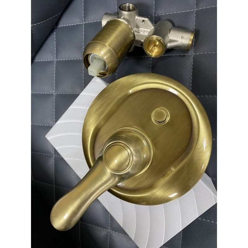 Внешняя часть встроенного смесителя FIMA Carlo Frattini Lamp F3309/2BR бронза