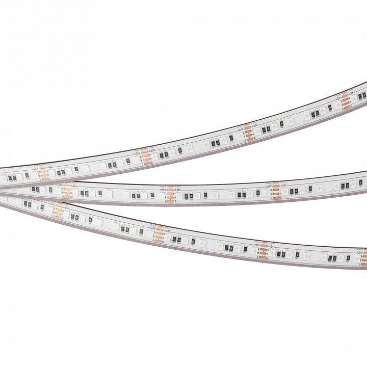 Лента светодиодная Arlight A120 RGB 24V 8mm 12 W/m IP20-IP67 042907
