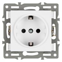 Розетка с заземлением и со шторкой без рамки Arlight SCT 043730