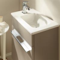 Тумба с раковиной Burgbad Bel 42 SEDP042RF1775G0036C0001*1 серая матовая