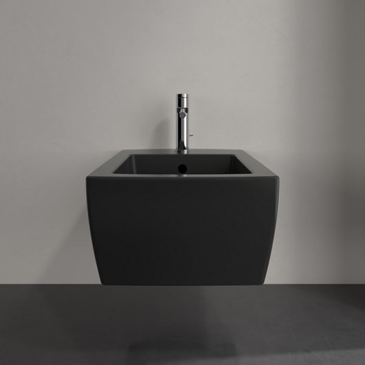 Подвесное биде Villeroy&Boch Memento 2.0 443300R7 чистый черный