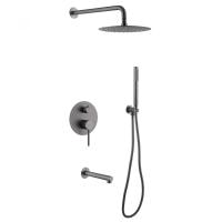 Душевой комплект Abber Emotion AF8817NG никель