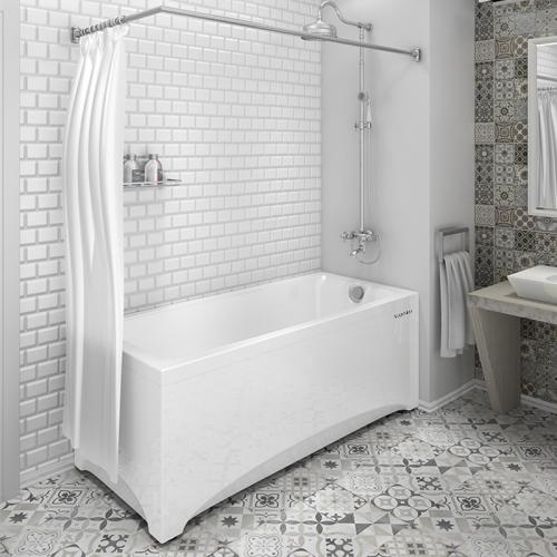 Акриловая ванна Радомир Веста 170х70 2-01-0-0-1-256Р белый